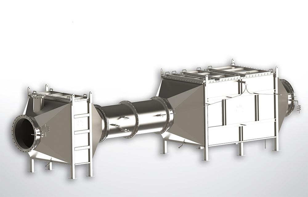 Установка газопоршневого двигателя