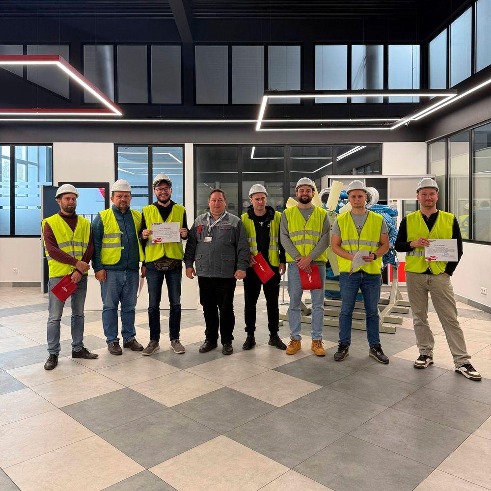 Обучение специалистов по газовым двигателям серии M33 (Baudouin/Weichai) - расширение сертифицированного сервиса Valdex Energetica